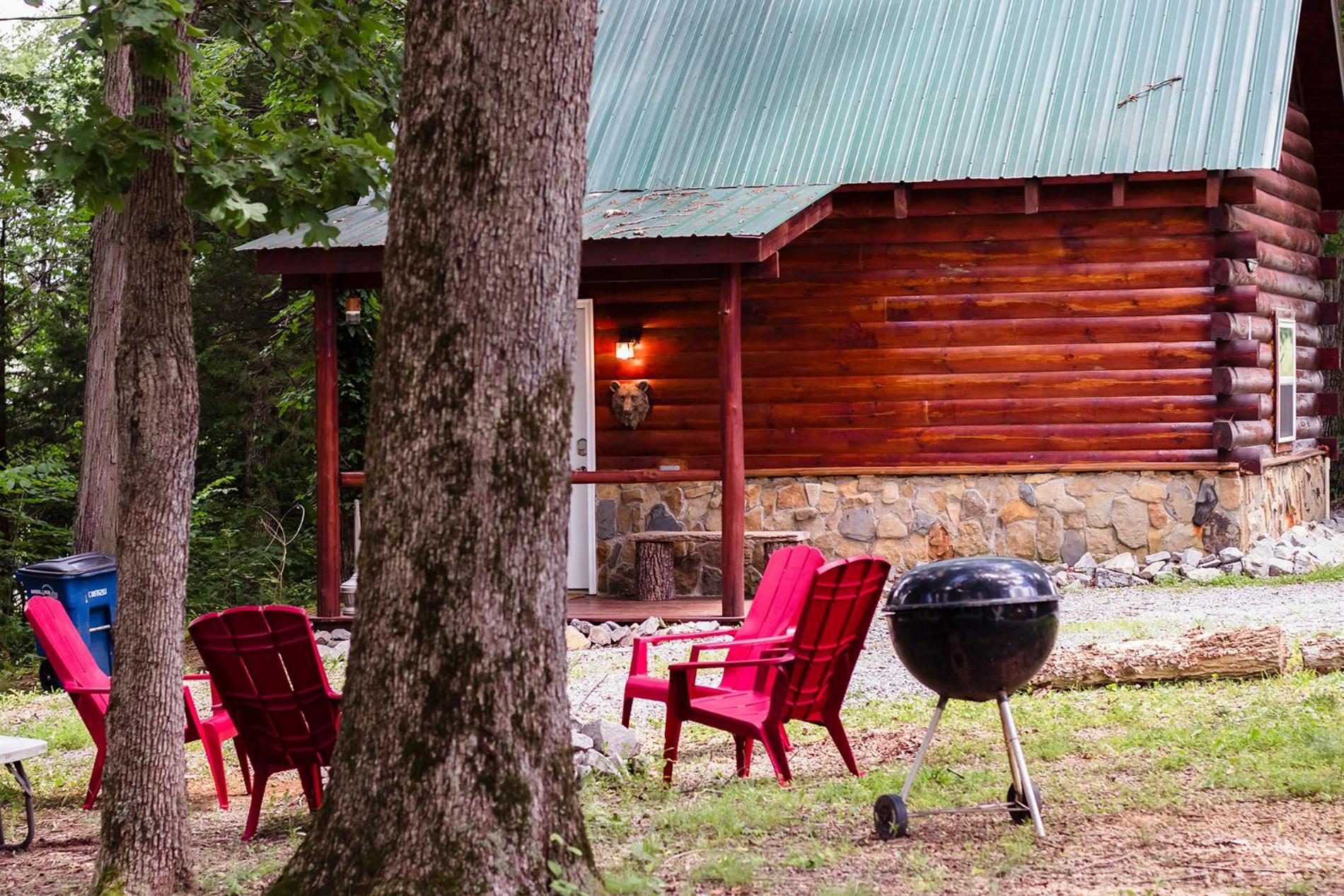 Kozy Haven Log Cabin Rentals Columbia Bagian luar foto