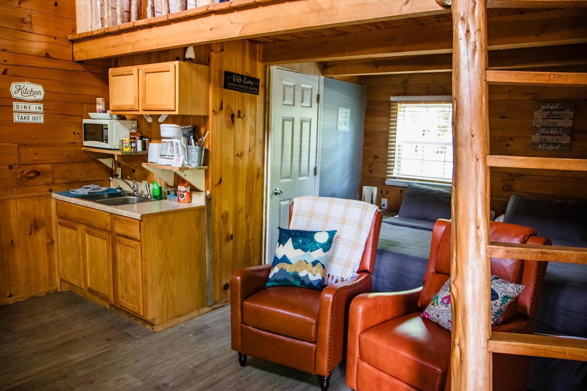 Kozy Haven Log Cabin Rentals Columbia Bagian luar foto