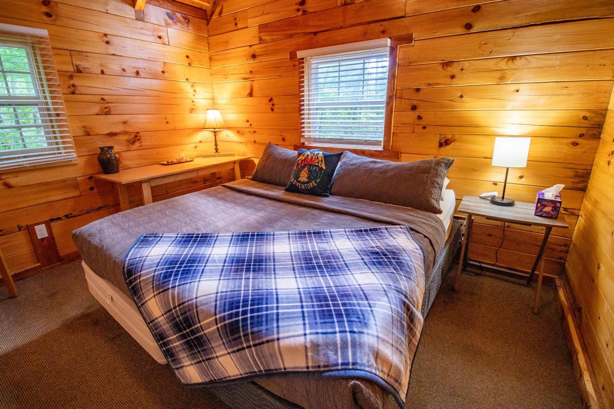 Kozy Haven Log Cabin Rentals Columbia Bagian luar foto