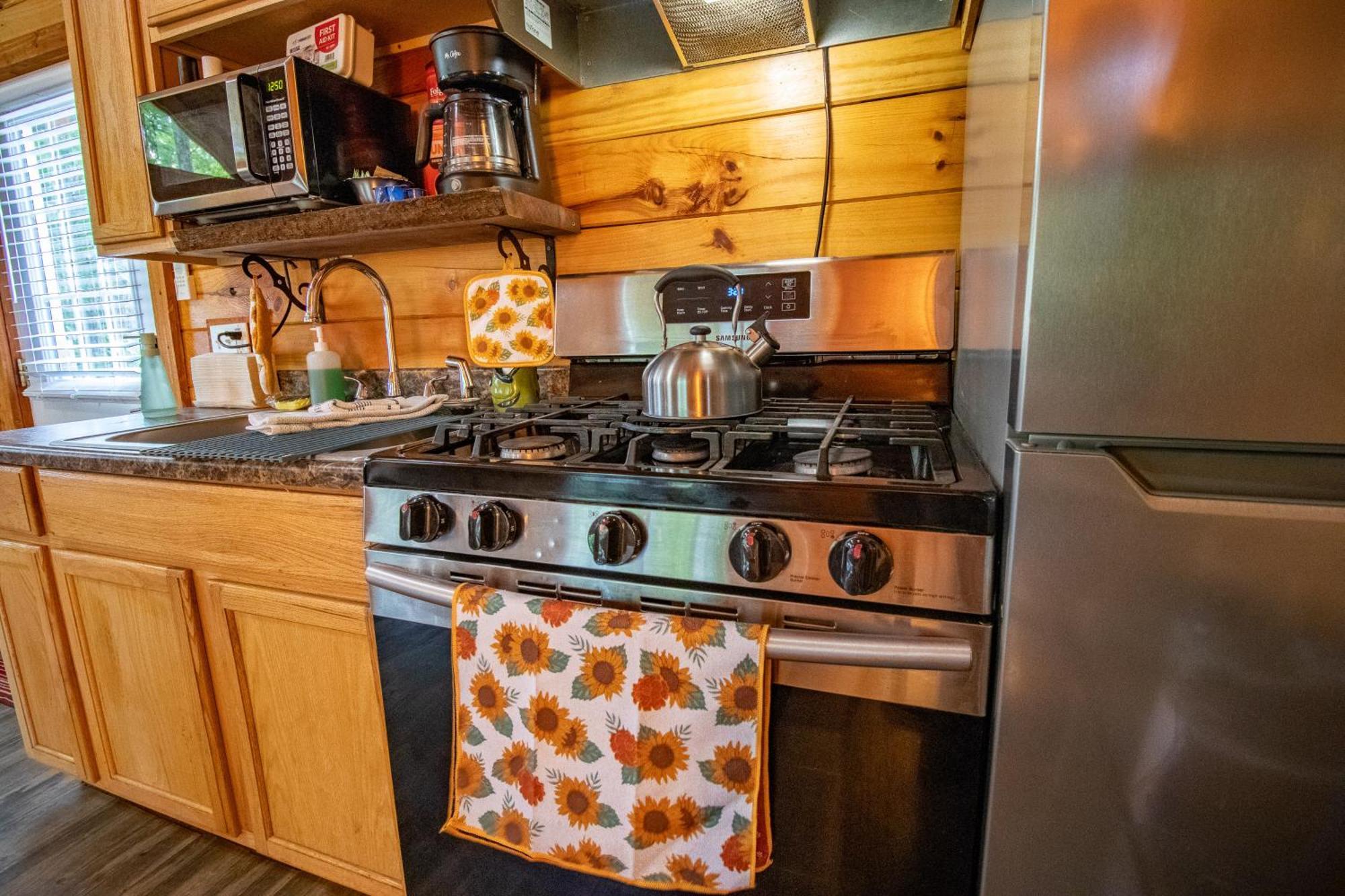 Kozy Haven Log Cabin Rentals Columbia Bagian luar foto