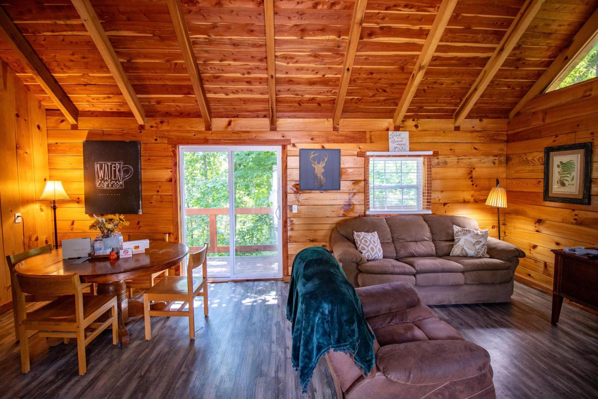Kozy Haven Log Cabin Rentals Columbia Bagian luar foto